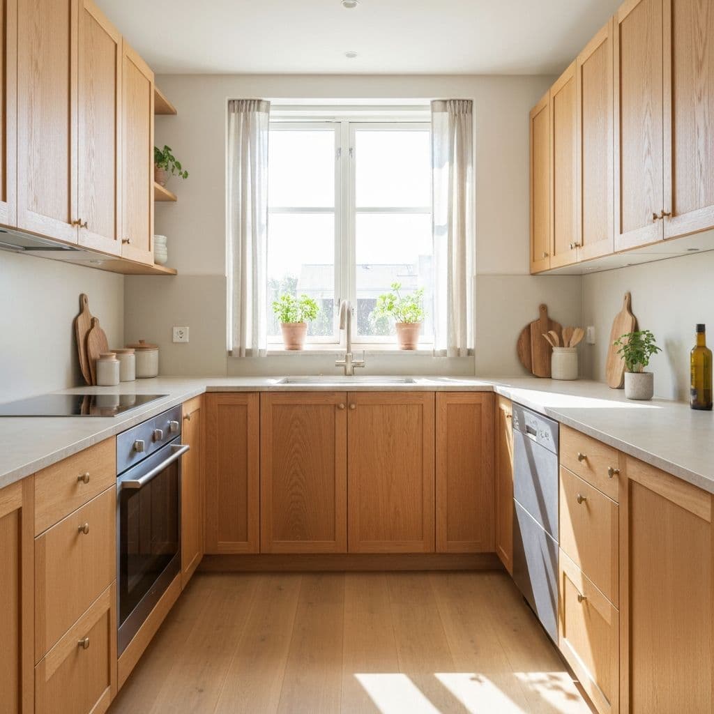 Cuisine bois naturel